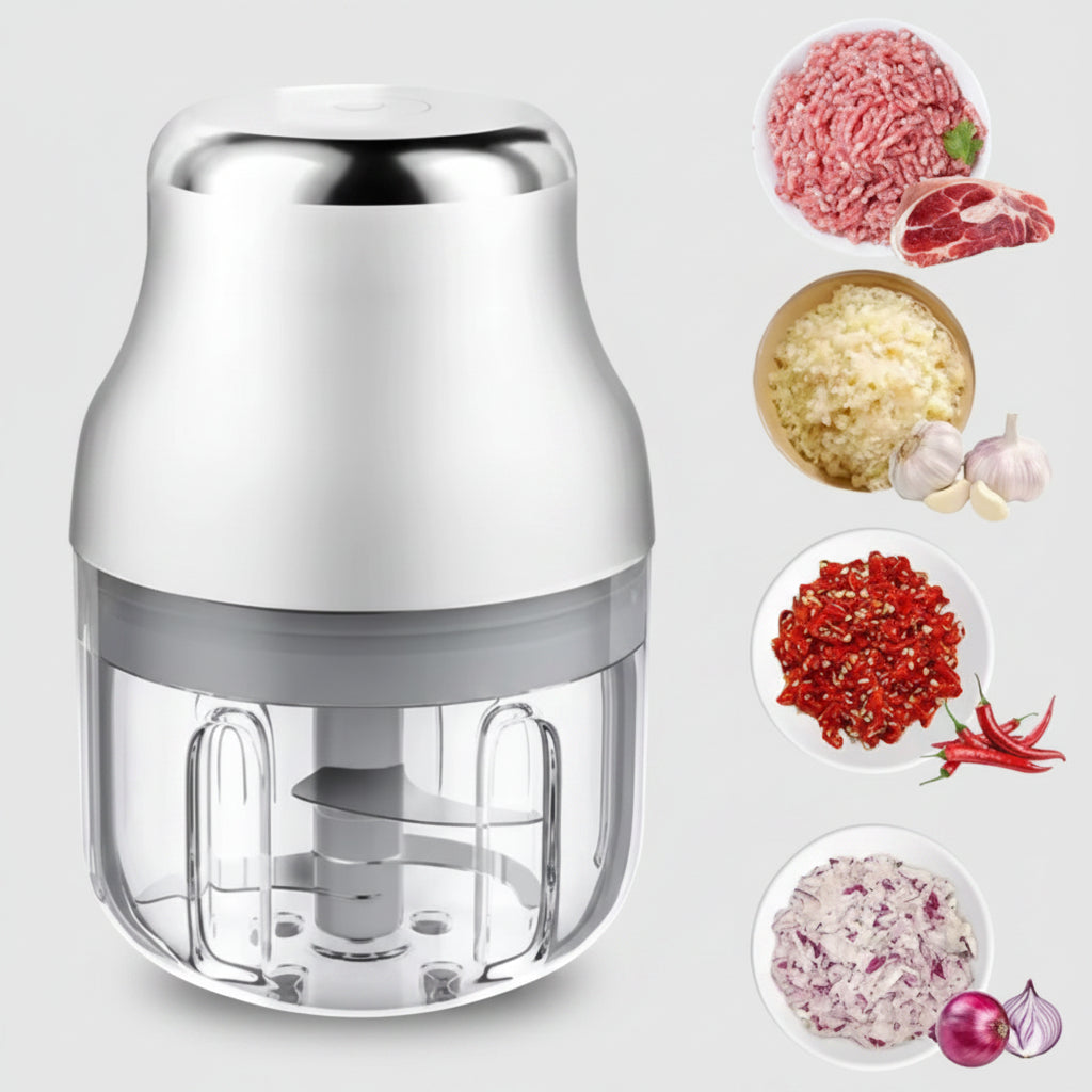 Mini Procesadora Picadora Inalámbrica 45w Recargable Usb