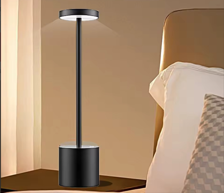 LAMPARA LED MESA ESCRITORIO REGULABLE AL TACTO INALAMBRICA