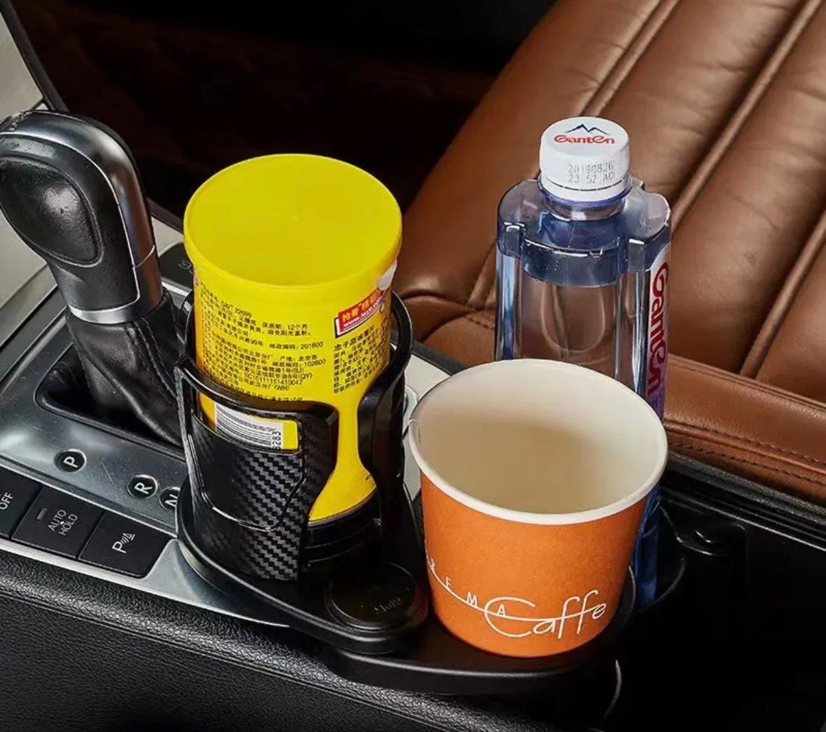 Soporte Porta Vaso Doble Para Auto Coche Universal