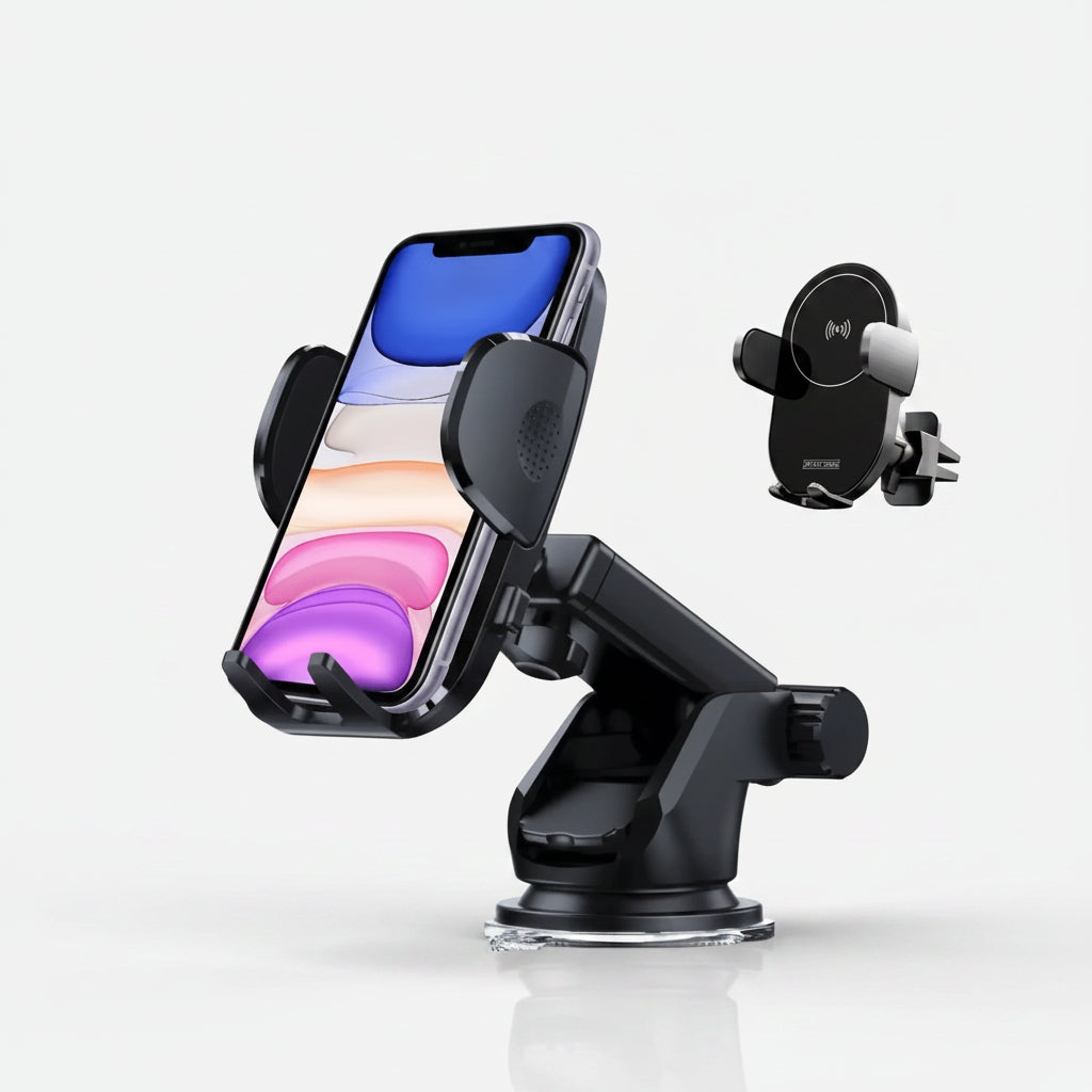 Soporte De Celular Para Auto Con Carga Rapida Magnética