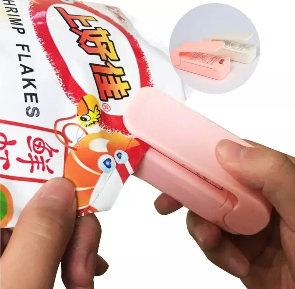 Mini Sellador Portatil Para Bolsas De Alimentos Cocina