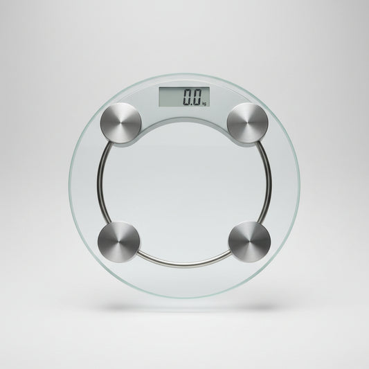 Balanza De Baño Digital Vidrio Templado Hasta 180kg