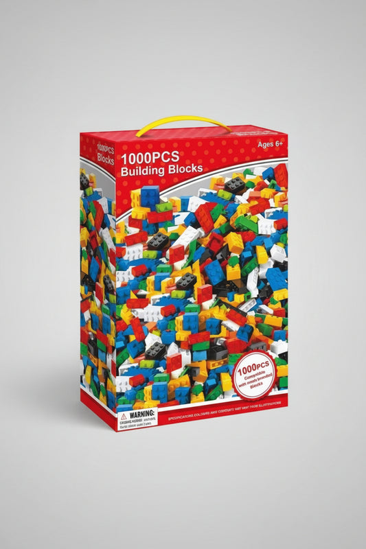 Juego 1000 Bloques Ladrillos De Encastre Calidad