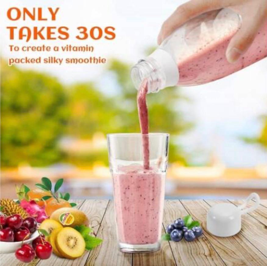 Licuadora Portátil Exprimidor Inalámbrico Jugos Batidos